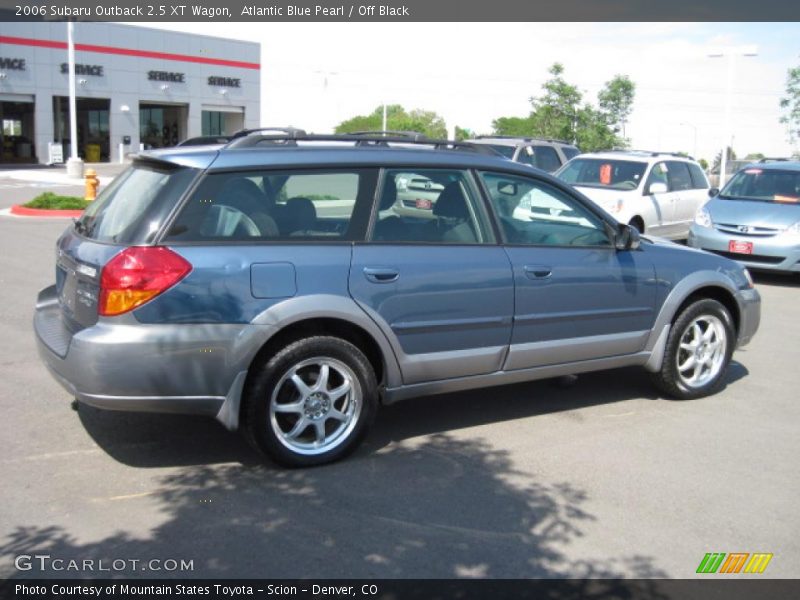 Atlantic Blue Pearl / Off Black 2006 Subaru Outback 2.5 XT Wagon