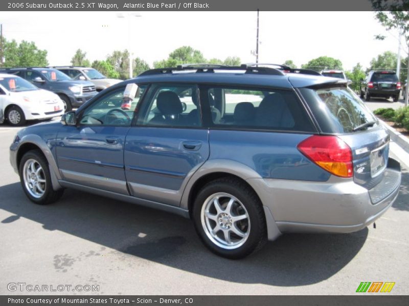 Atlantic Blue Pearl / Off Black 2006 Subaru Outback 2.5 XT Wagon