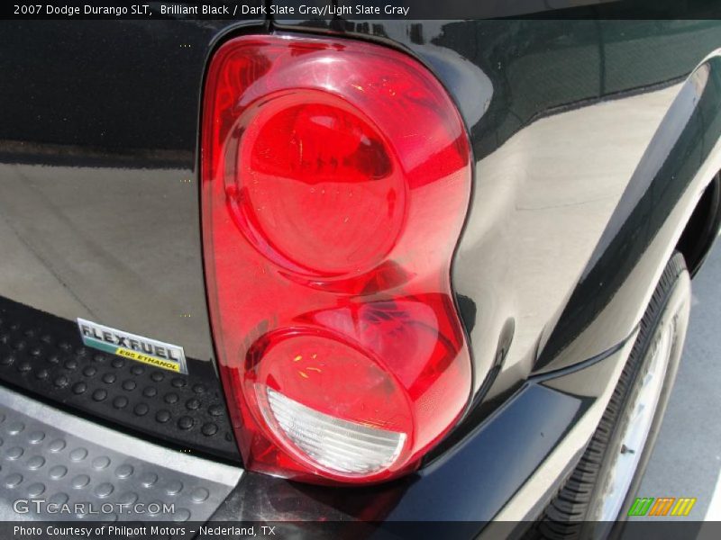 Brilliant Black / Dark Slate Gray/Light Slate Gray 2007 Dodge Durango SLT