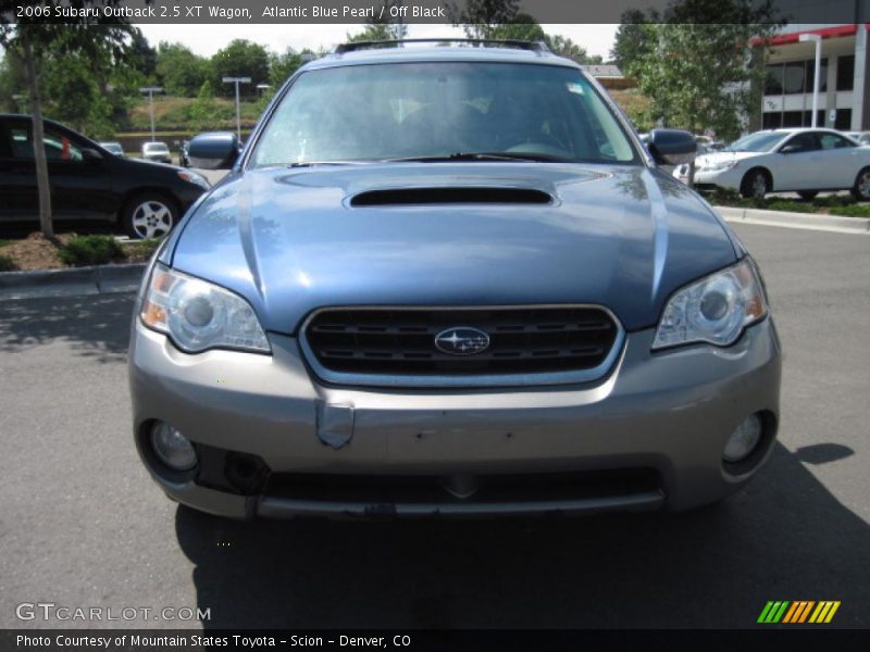 Atlantic Blue Pearl / Off Black 2006 Subaru Outback 2.5 XT Wagon