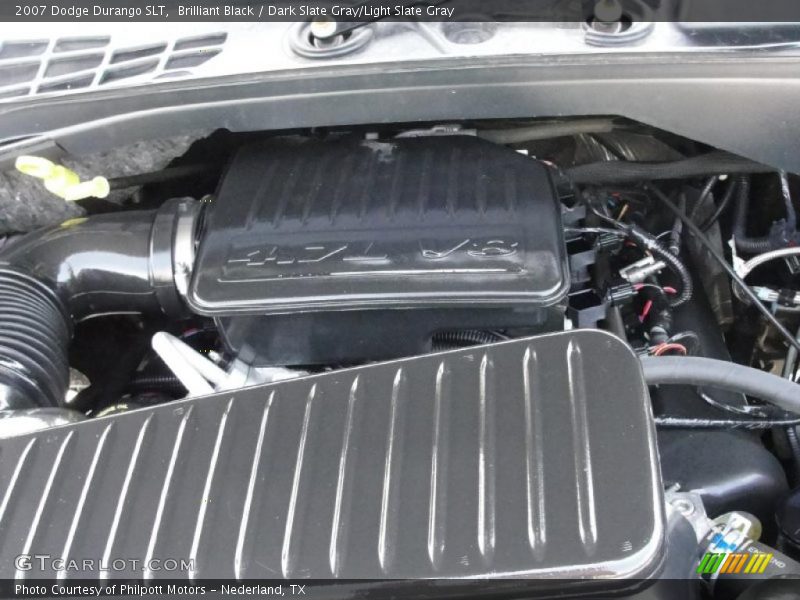 Brilliant Black / Dark Slate Gray/Light Slate Gray 2007 Dodge Durango SLT