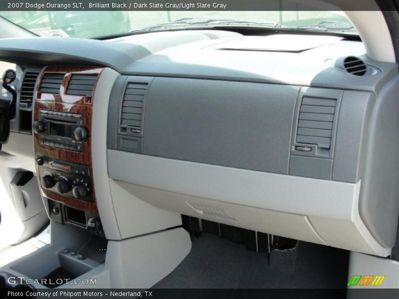 Brilliant Black / Dark Slate Gray/Light Slate Gray 2007 Dodge Durango SLT