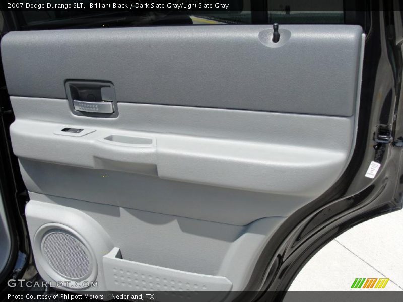 Brilliant Black / Dark Slate Gray/Light Slate Gray 2007 Dodge Durango SLT