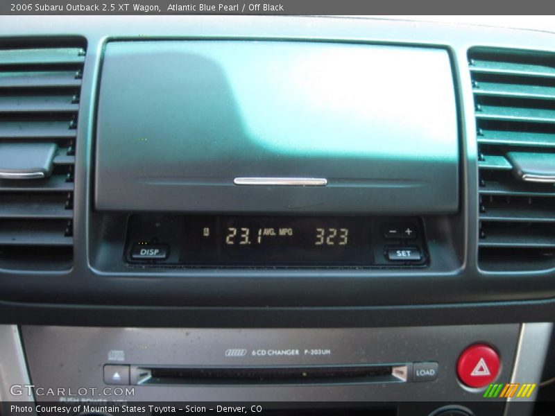 Atlantic Blue Pearl / Off Black 2006 Subaru Outback 2.5 XT Wagon