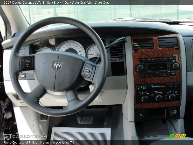 Brilliant Black / Dark Slate Gray/Light Slate Gray 2007 Dodge Durango SLT