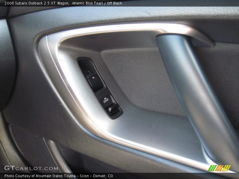 Atlantic Blue Pearl / Off Black 2006 Subaru Outback 2.5 XT Wagon
