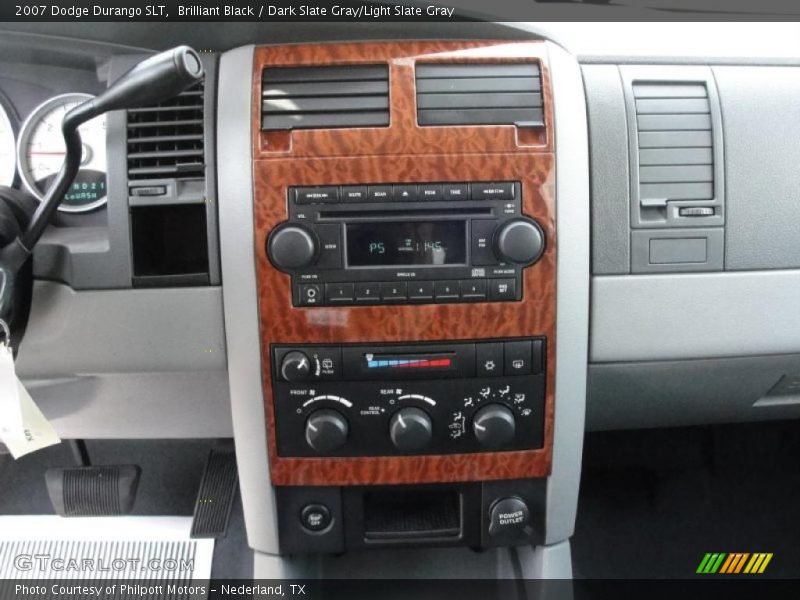 Brilliant Black / Dark Slate Gray/Light Slate Gray 2007 Dodge Durango SLT