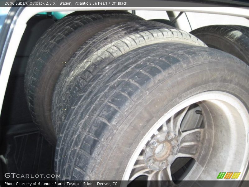 Atlantic Blue Pearl / Off Black 2006 Subaru Outback 2.5 XT Wagon