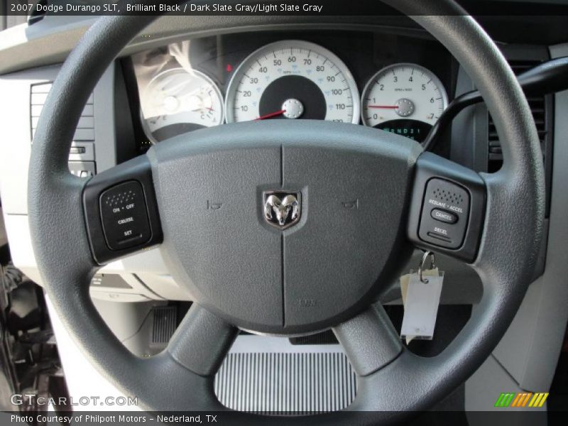 Brilliant Black / Dark Slate Gray/Light Slate Gray 2007 Dodge Durango SLT
