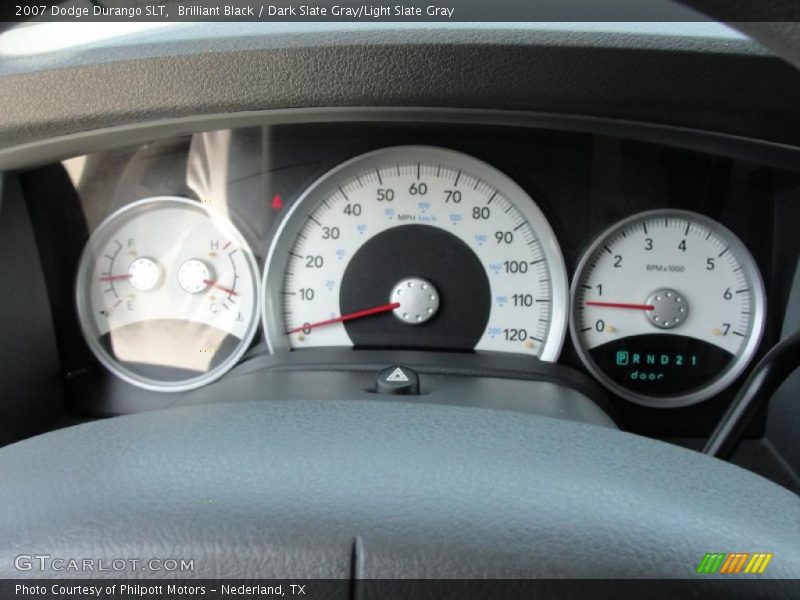 Brilliant Black / Dark Slate Gray/Light Slate Gray 2007 Dodge Durango SLT