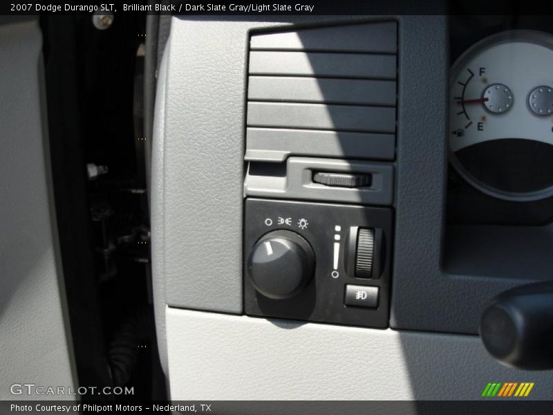 Brilliant Black / Dark Slate Gray/Light Slate Gray 2007 Dodge Durango SLT
