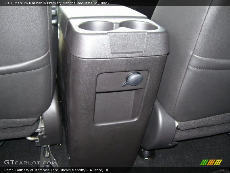 Sangria Red Metallic / Black 2010 Mercury Mariner I4 Premier