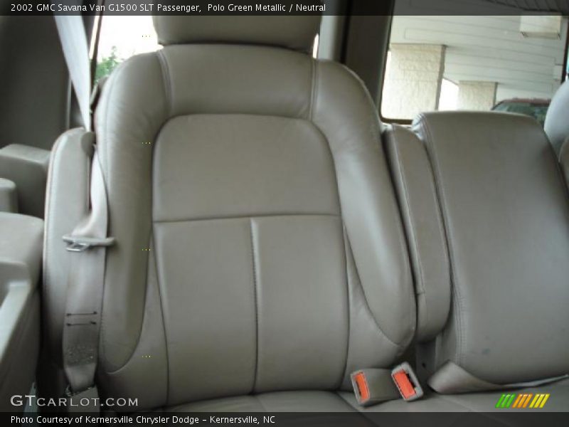 Polo Green Metallic / Neutral 2002 GMC Savana Van G1500 SLT Passenger