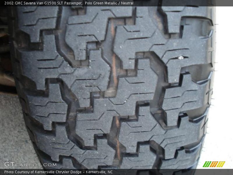 Polo Green Metallic / Neutral 2002 GMC Savana Van G1500 SLT Passenger