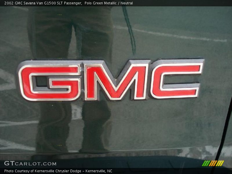 Polo Green Metallic / Neutral 2002 GMC Savana Van G1500 SLT Passenger