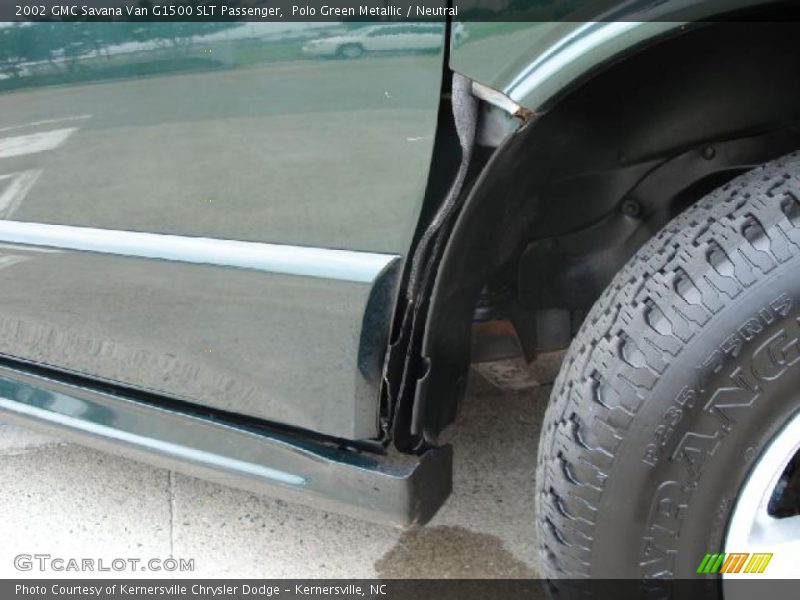 Polo Green Metallic / Neutral 2002 GMC Savana Van G1500 SLT Passenger