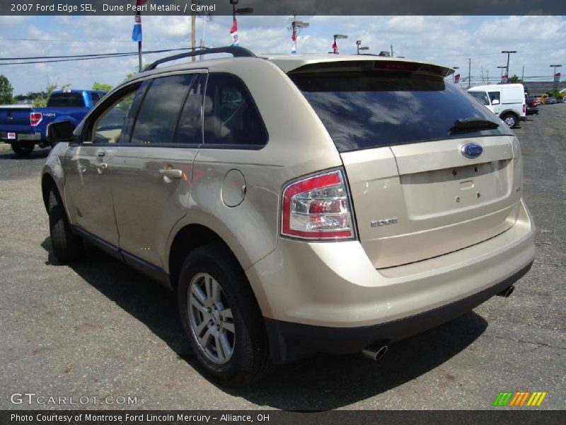 Dune Pearl Metallic / Camel 2007 Ford Edge SEL