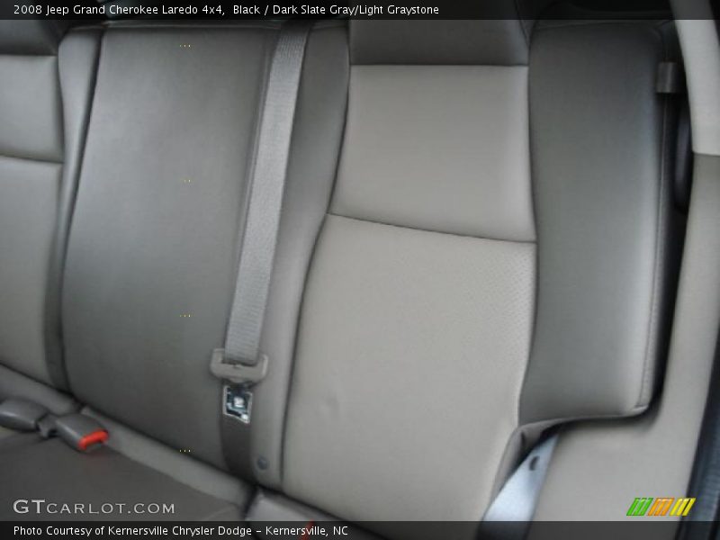 Black / Dark Slate Gray/Light Graystone 2008 Jeep Grand Cherokee Laredo 4x4