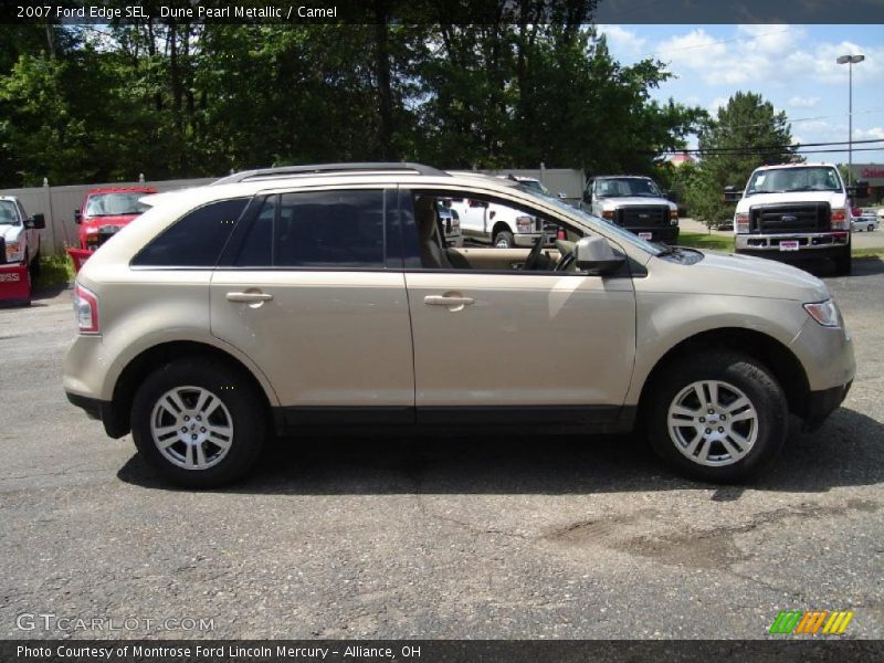 Dune Pearl Metallic / Camel 2007 Ford Edge SEL