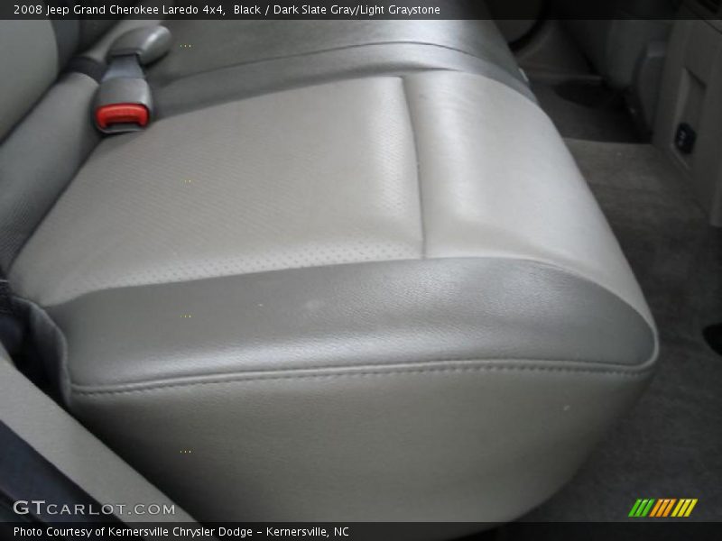 Black / Dark Slate Gray/Light Graystone 2008 Jeep Grand Cherokee Laredo 4x4