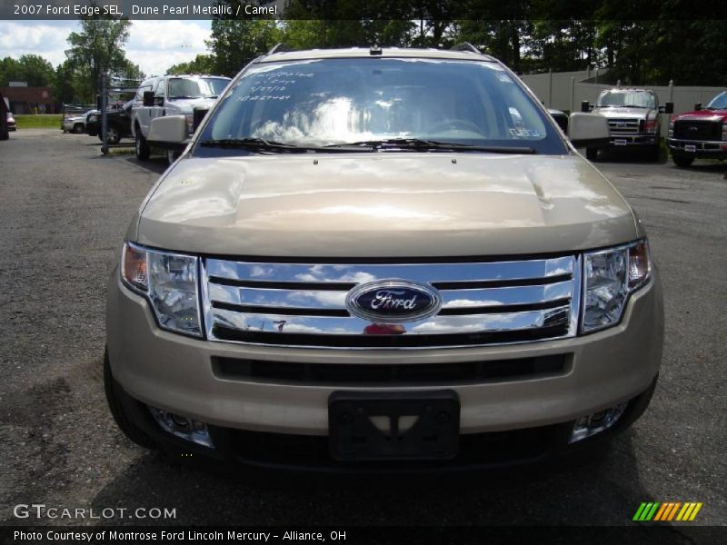 Dune Pearl Metallic / Camel 2007 Ford Edge SEL