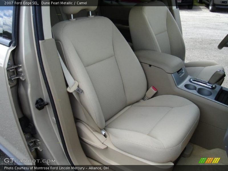 Dune Pearl Metallic / Camel 2007 Ford Edge SEL