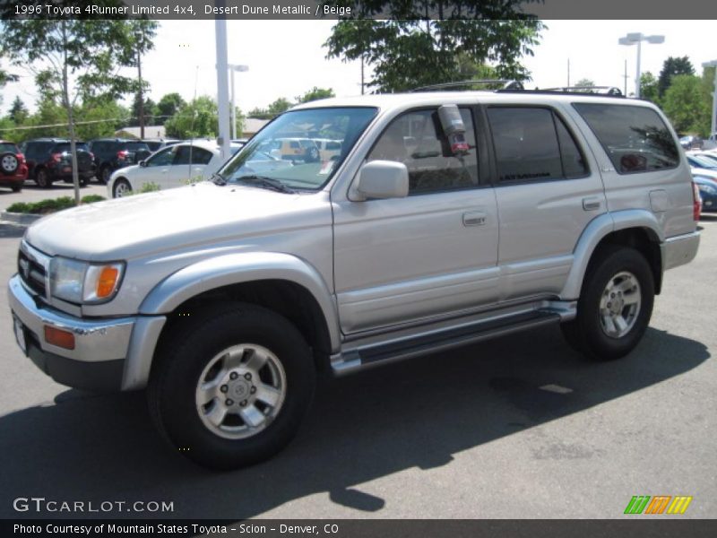 Desert Dune Metallic / Beige 1996 Toyota 4Runner Limited 4x4