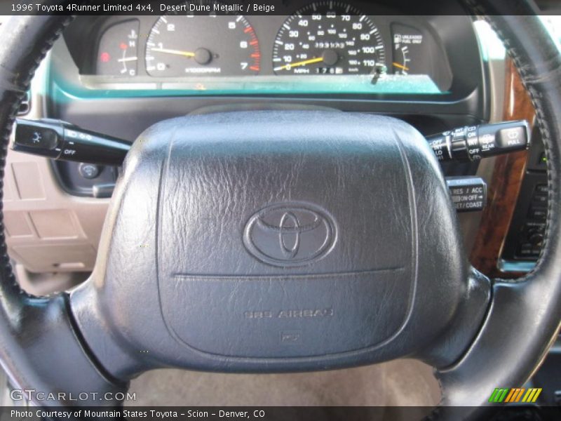 Desert Dune Metallic / Beige 1996 Toyota 4Runner Limited 4x4
