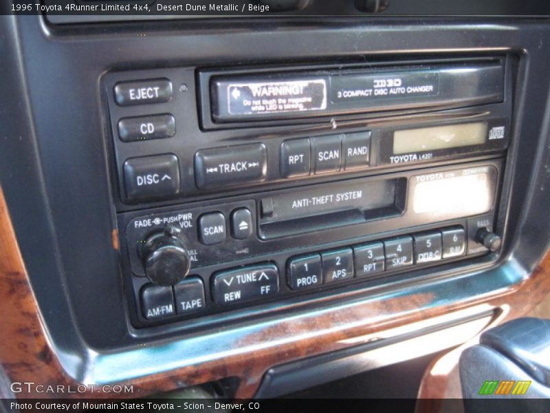 Desert Dune Metallic / Beige 1996 Toyota 4Runner Limited 4x4