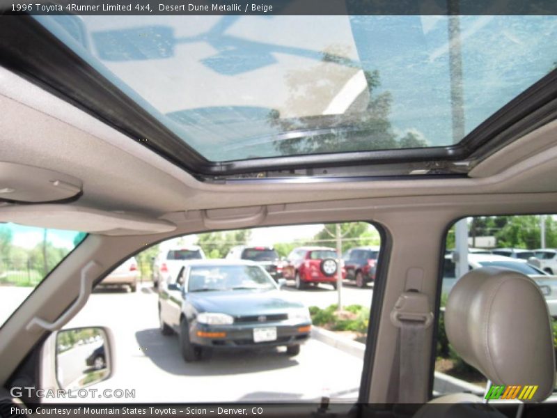 Desert Dune Metallic / Beige 1996 Toyota 4Runner Limited 4x4