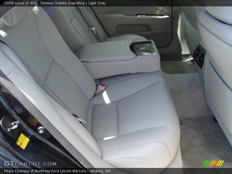 Smokey Granite Gray Mica / Light Gray 2008 Lexus LS 460