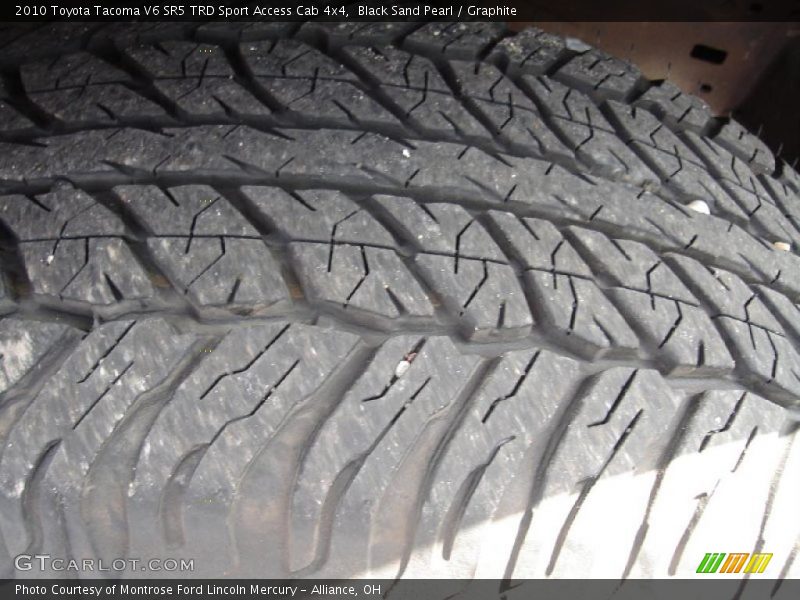 Black Sand Pearl / Graphite 2010 Toyota Tacoma V6 SR5 TRD Sport Access Cab 4x4