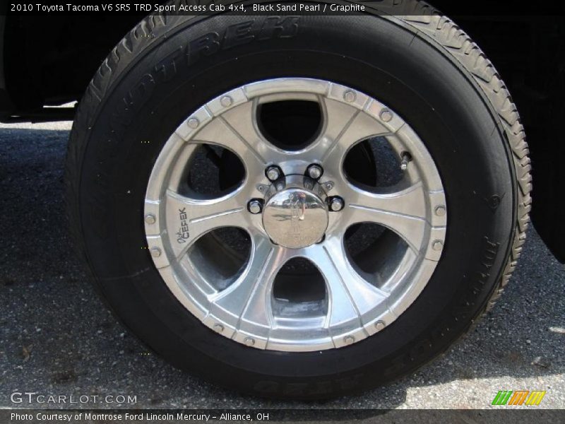 Black Sand Pearl / Graphite 2010 Toyota Tacoma V6 SR5 TRD Sport Access Cab 4x4