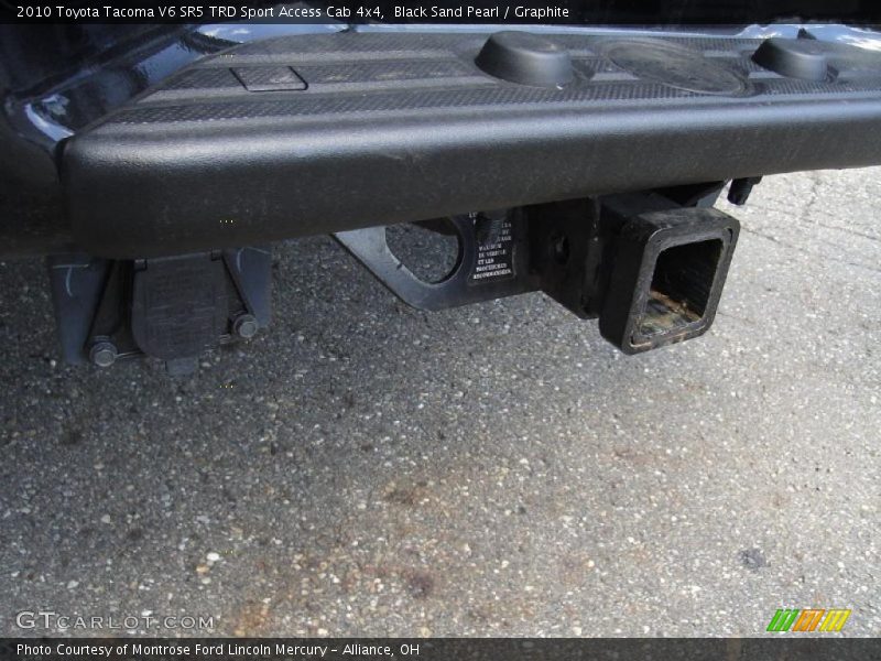 Black Sand Pearl / Graphite 2010 Toyota Tacoma V6 SR5 TRD Sport Access Cab 4x4