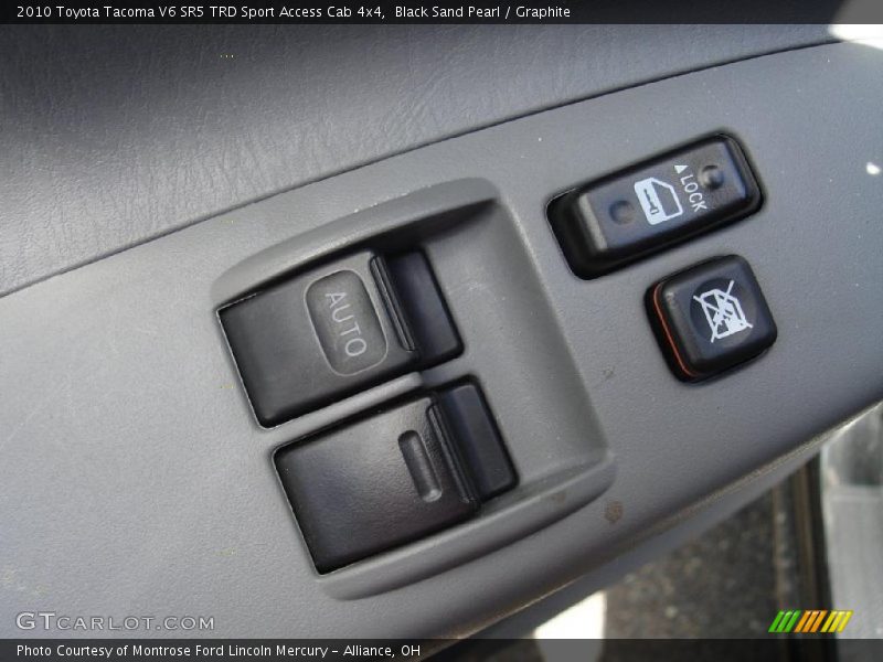Black Sand Pearl / Graphite 2010 Toyota Tacoma V6 SR5 TRD Sport Access Cab 4x4