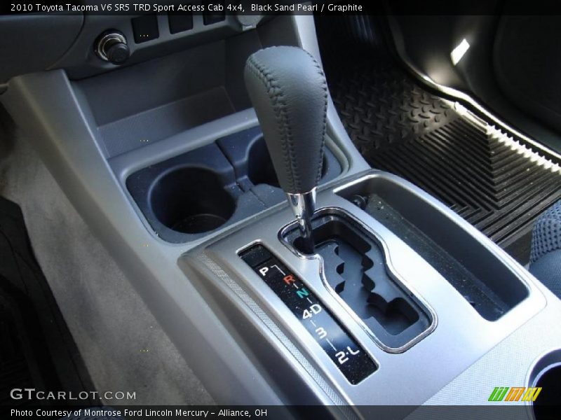 Black Sand Pearl / Graphite 2010 Toyota Tacoma V6 SR5 TRD Sport Access Cab 4x4
