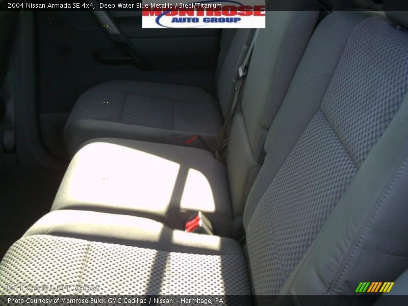 Deep Water Blue Metallic / Steel/Titanium 2004 Nissan Armada SE 4x4