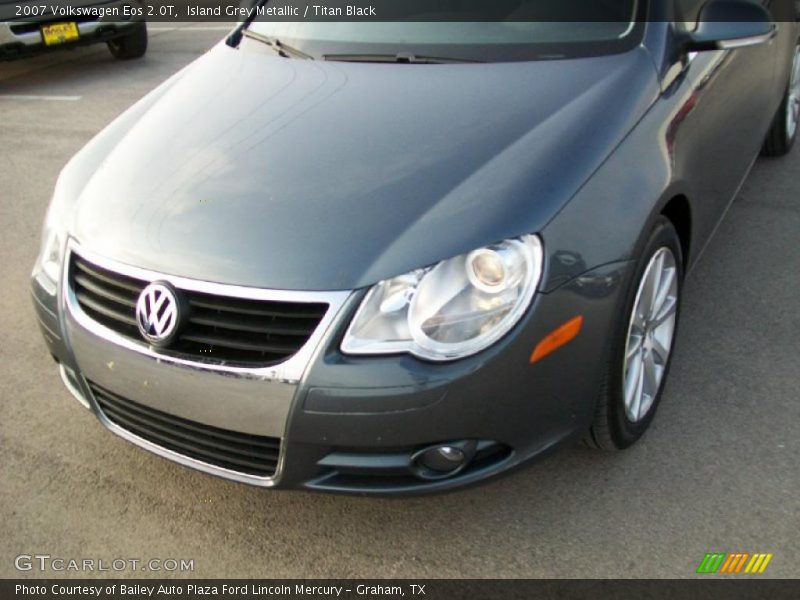 Island Grey Metallic / Titan Black 2007 Volkswagen Eos 2.0T