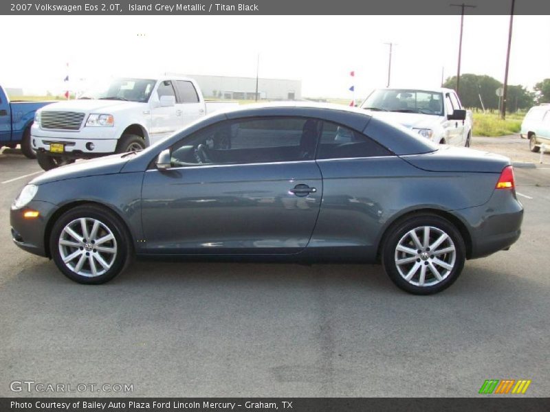 Island Grey Metallic / Titan Black 2007 Volkswagen Eos 2.0T