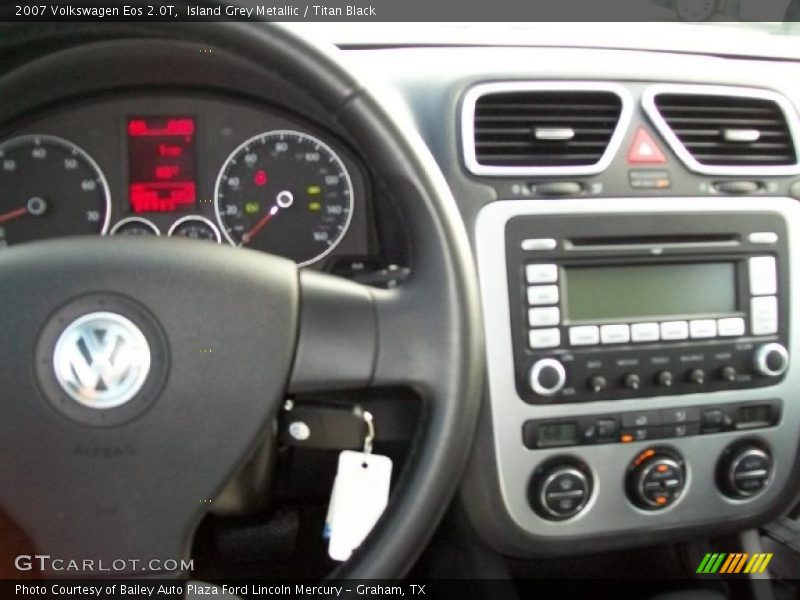 Island Grey Metallic / Titan Black 2007 Volkswagen Eos 2.0T