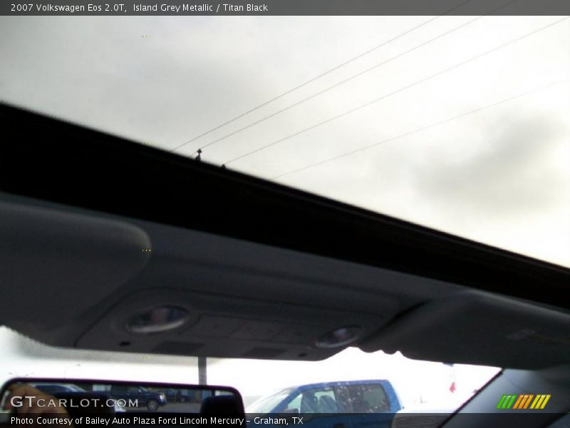 Island Grey Metallic / Titan Black 2007 Volkswagen Eos 2.0T