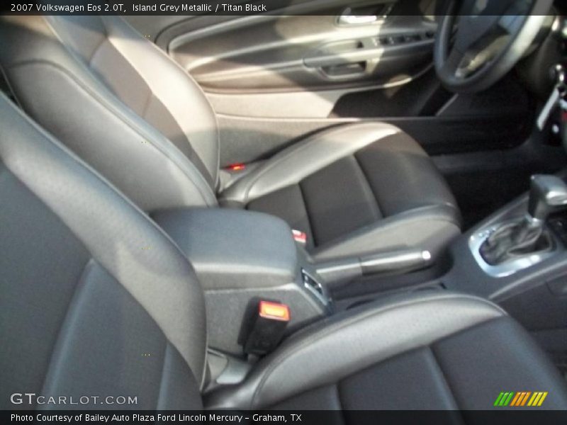 Island Grey Metallic / Titan Black 2007 Volkswagen Eos 2.0T