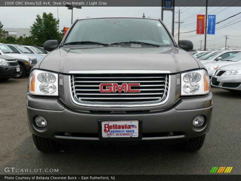 Steel Grey Metallic / Light Gray 2006 GMC Envoy SLE 4x4