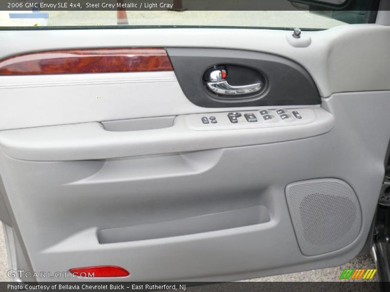 Steel Grey Metallic / Light Gray 2006 GMC Envoy SLE 4x4