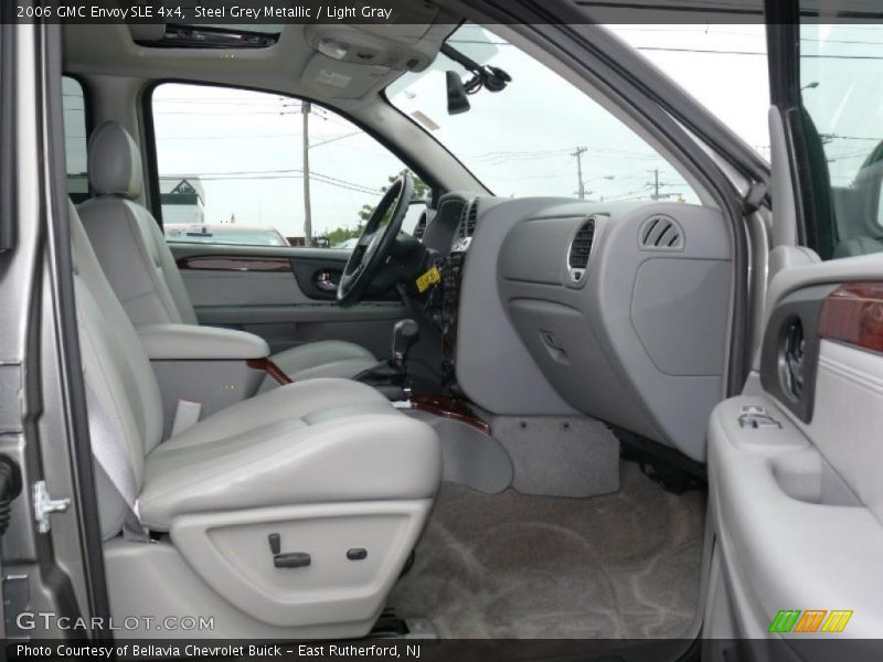 Steel Grey Metallic / Light Gray 2006 GMC Envoy SLE 4x4