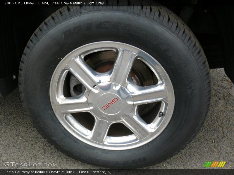 Steel Grey Metallic / Light Gray 2006 GMC Envoy SLE 4x4