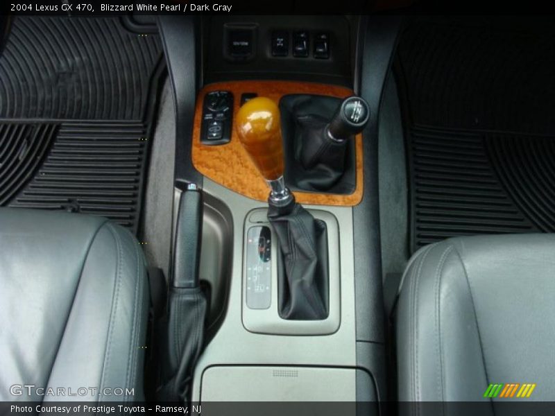 Blizzard White Pearl / Dark Gray 2004 Lexus GX 470