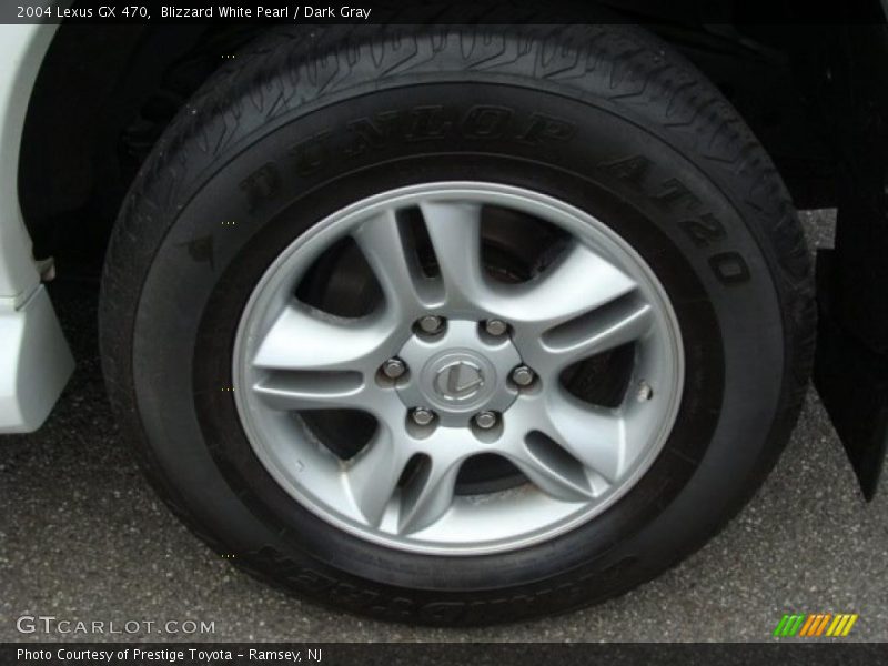 Blizzard White Pearl / Dark Gray 2004 Lexus GX 470