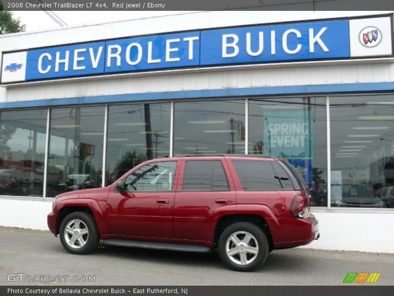 Red Jewel / Ebony 2008 Chevrolet TrailBlazer LT 4x4