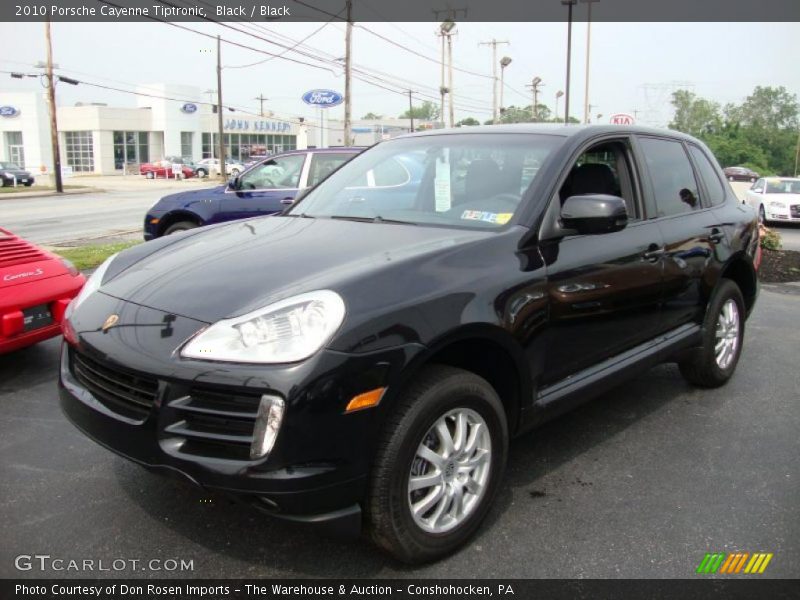 Black / Black 2010 Porsche Cayenne Tiptronic